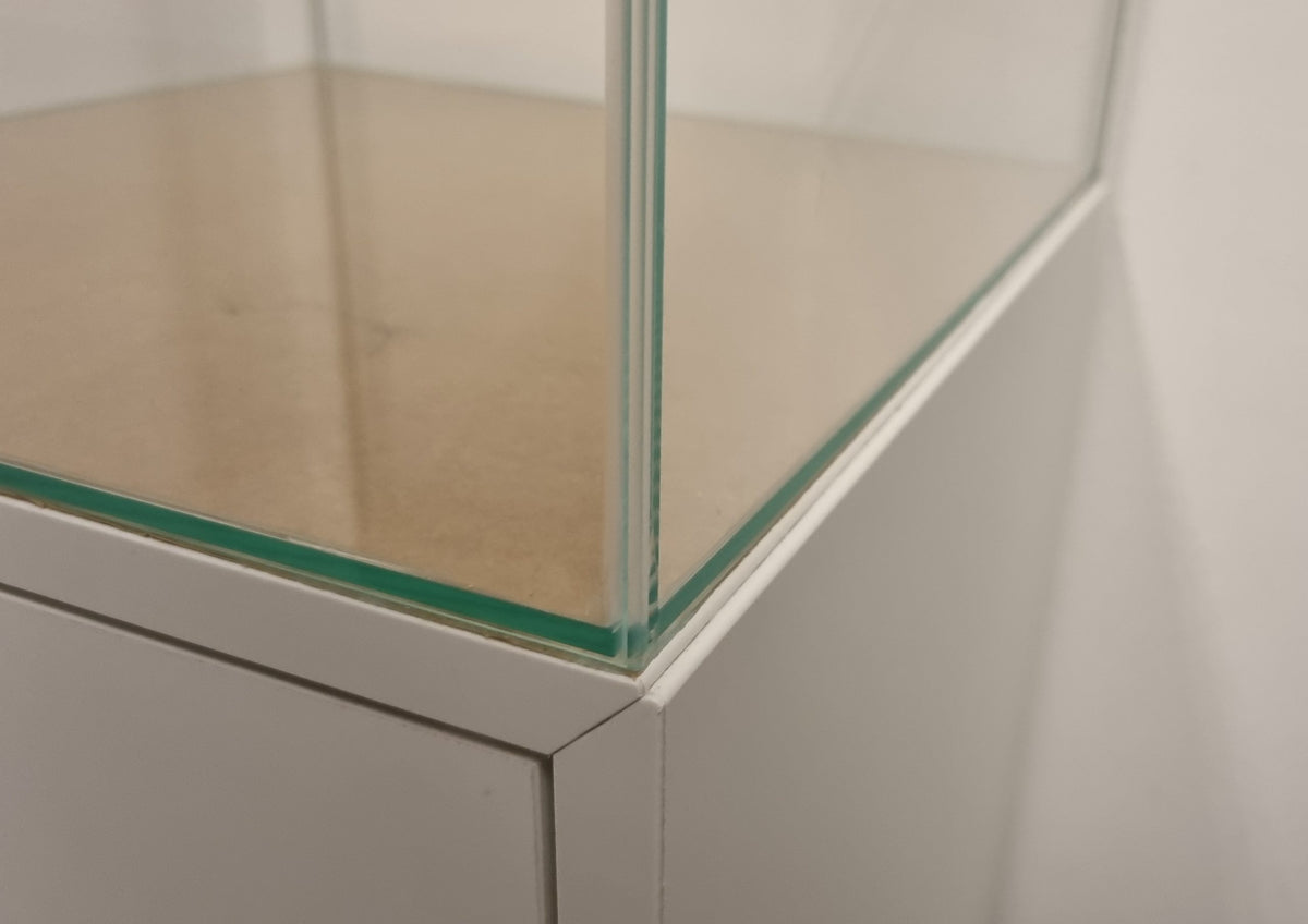 42L Weißglas Aquarium 34,5x35x35 cm IKEA Eket