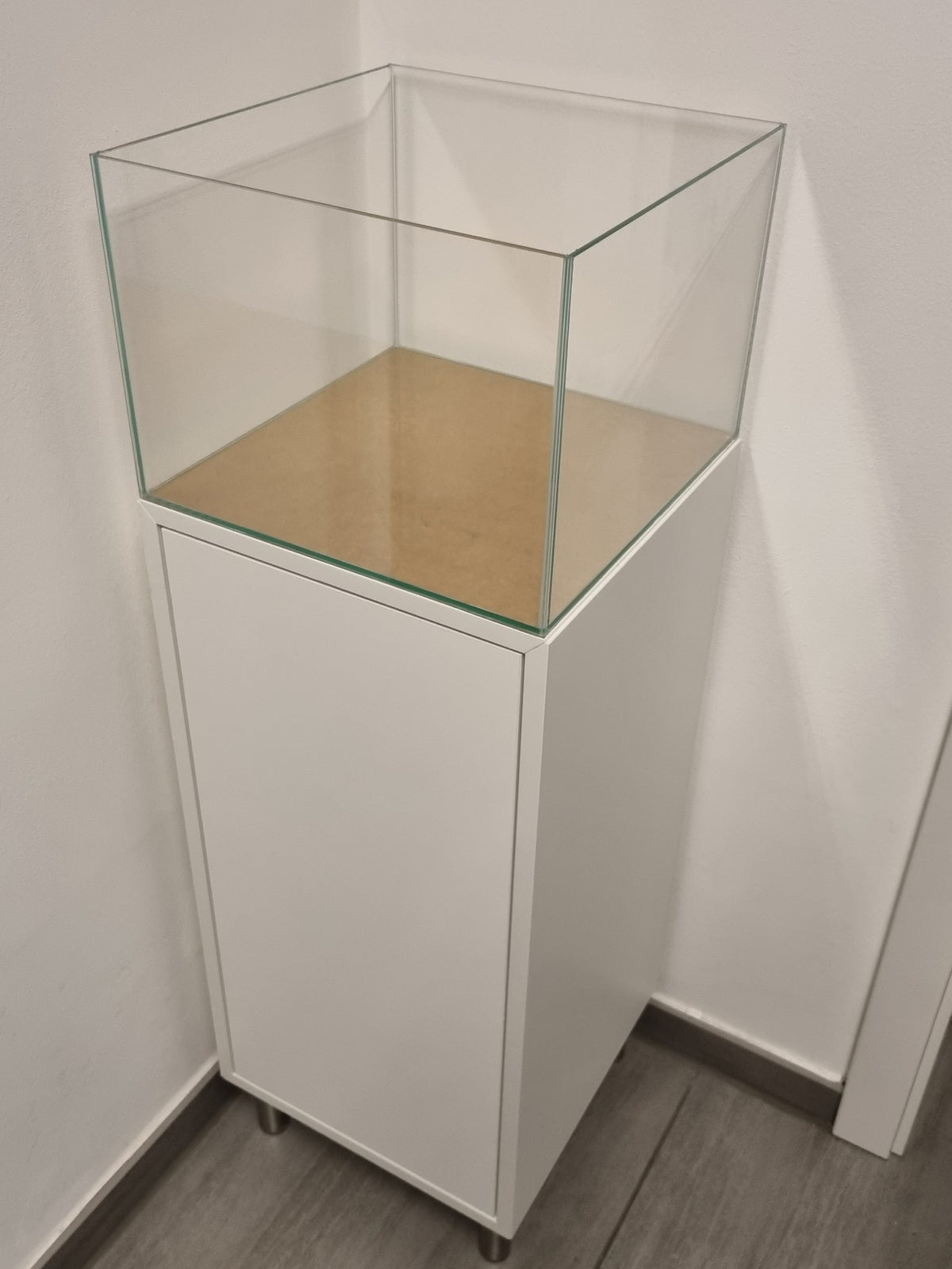 42L Weißglas Aquarium 34,5x35x35 cm IKEA Eket