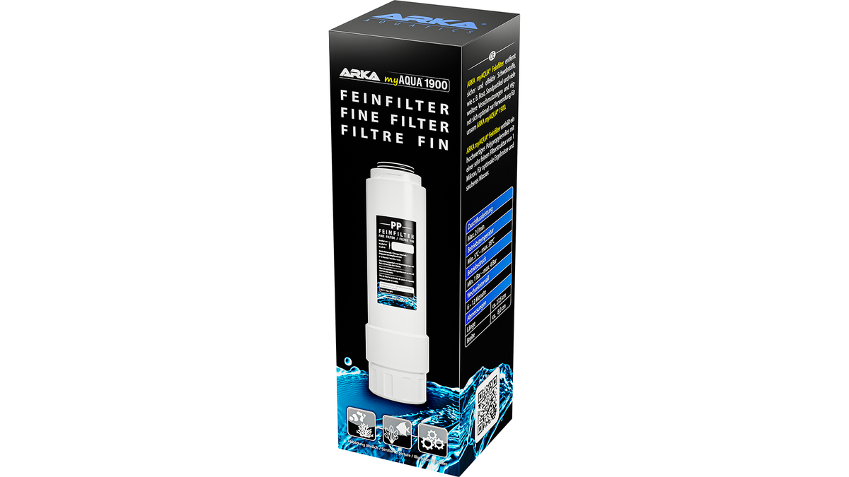 ARKA myAqua Feinfilter 1900 – Hochwertige Wasserfiltration
