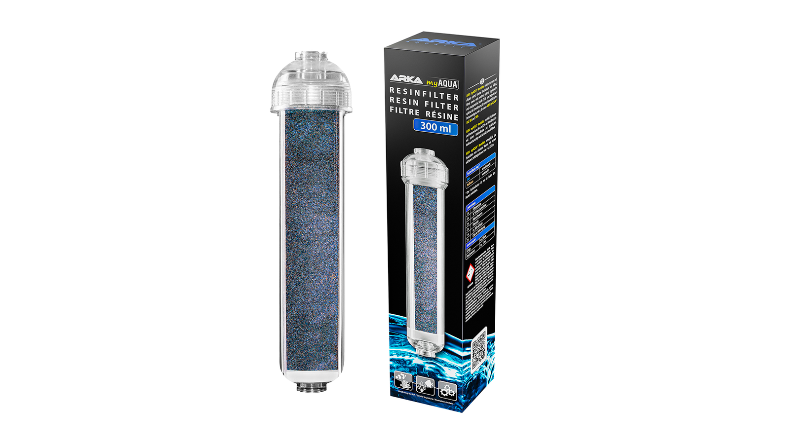 ARKA myAqua Resinfilter – Mischbettharzfilter