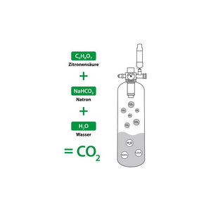 ARKA myScape CO2 System 2,4 L Edelstahlflasche
