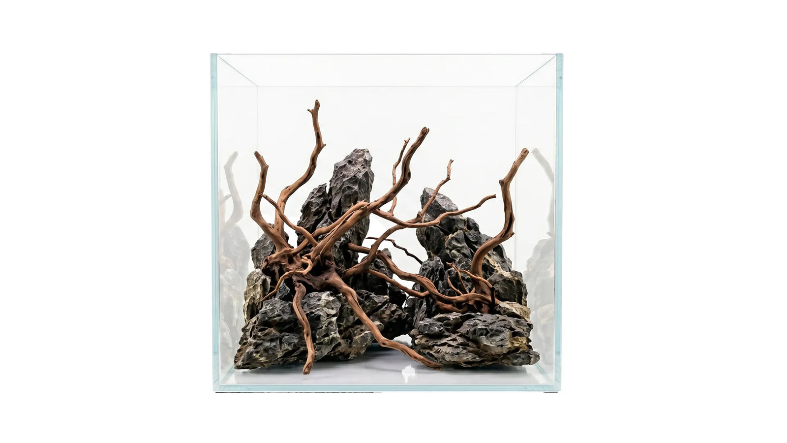Aquarium 41x39x40cm (LxTxH) 64l für IKEA Kallax passend