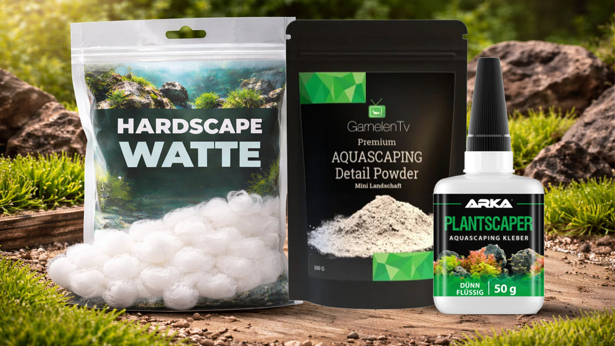 Aquascaping - Hardscape Klebeset - Mini Landschaft