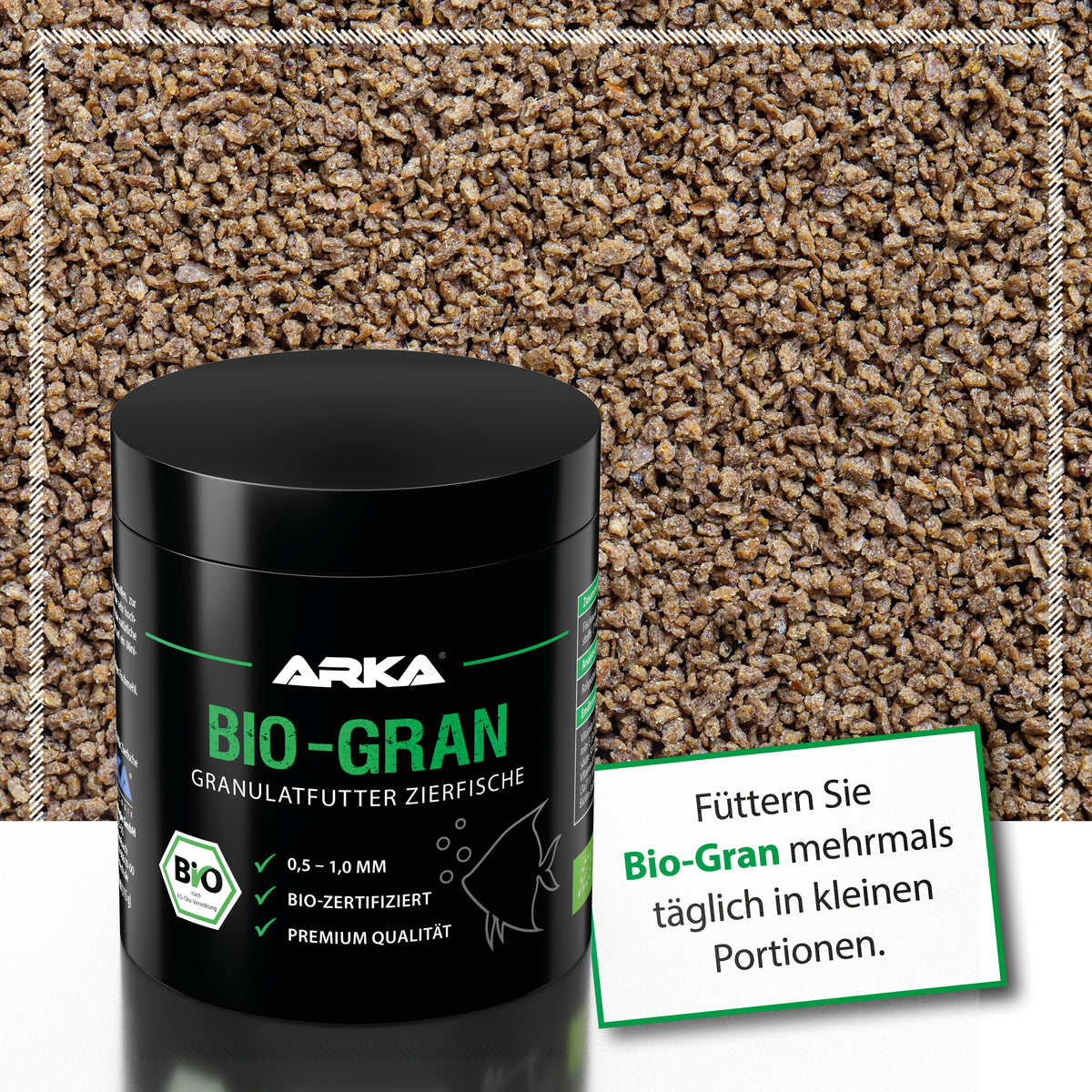 ARKA BIO GRAN – Natürliche Ernährung für Zierfische