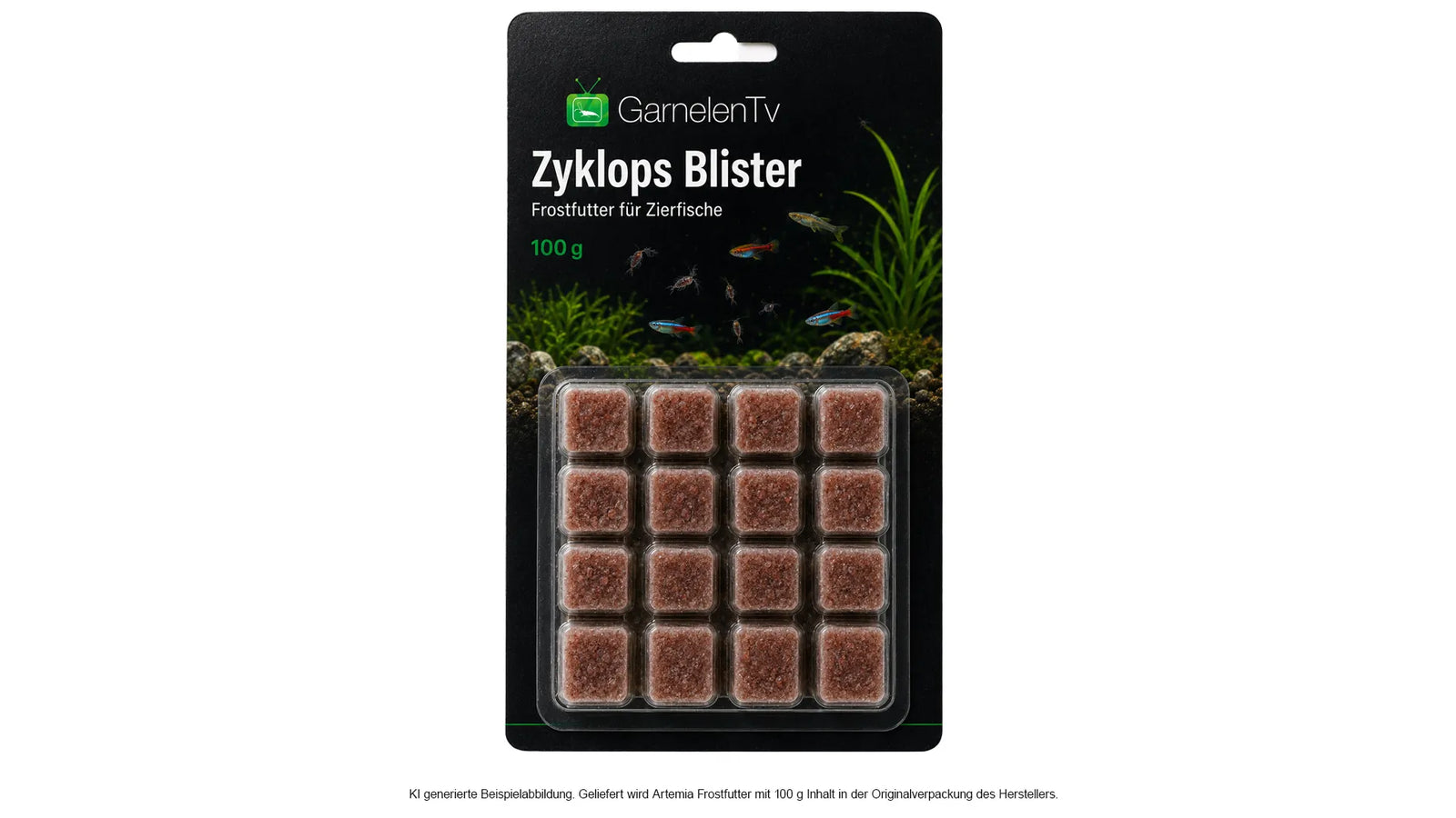 Zyklops Blister 100 g - Frostfutter