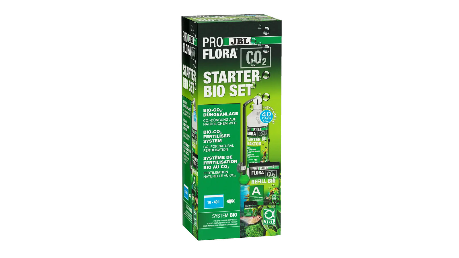 JBL PROFLORA CO2 STARTER KOMPLETT BIO SET - GarnelenTv-Shop

JBL PROFLORA CO2 STARTER BIO Set für Aquarienpflanzen
