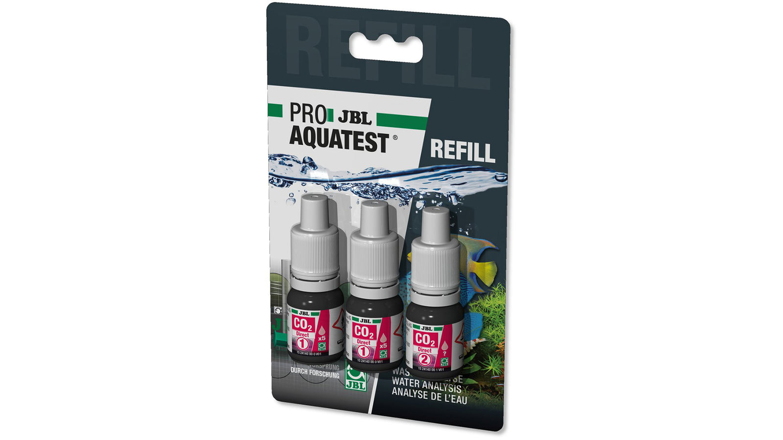 JBL PROAQUATEST CO2 Direct - GarnelenTv-Shop

JBL PROAQUATEST CO2 Direct Schnelltest zur Bestimmung des CO2 Gehalts

