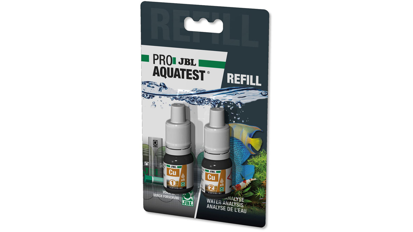 JBL PROAQUATEST Cu Kupfer - GarnelenTv-Shop

JBL PROAQUATEST Cu Kupfer Schnelltest zur Bestimmung des Kupfergehalts
