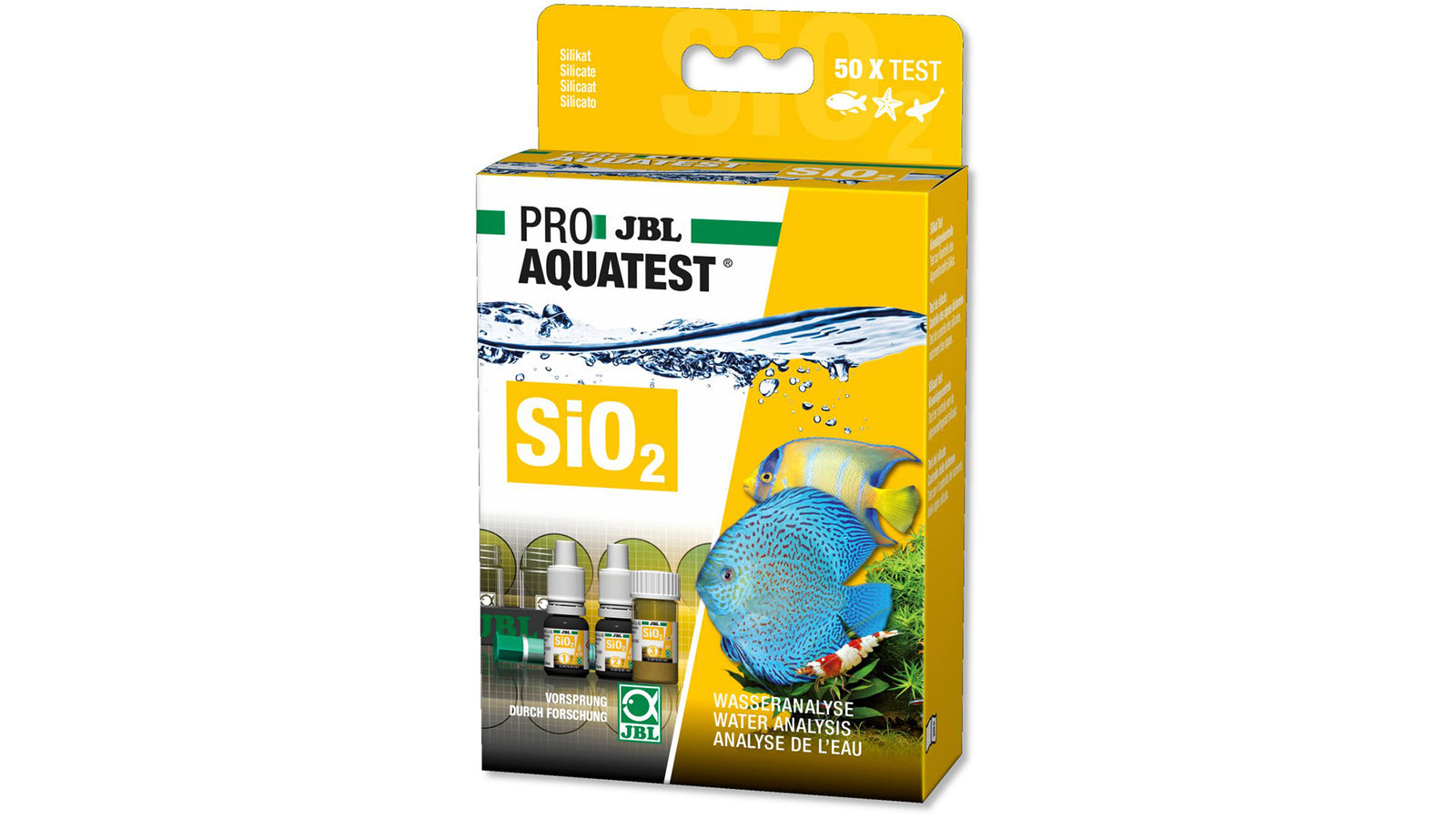 Silikattest JBL für Kieselalgenkontrolle im Aquarium