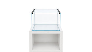 27 Liter Kallax in weißglas Aquarium