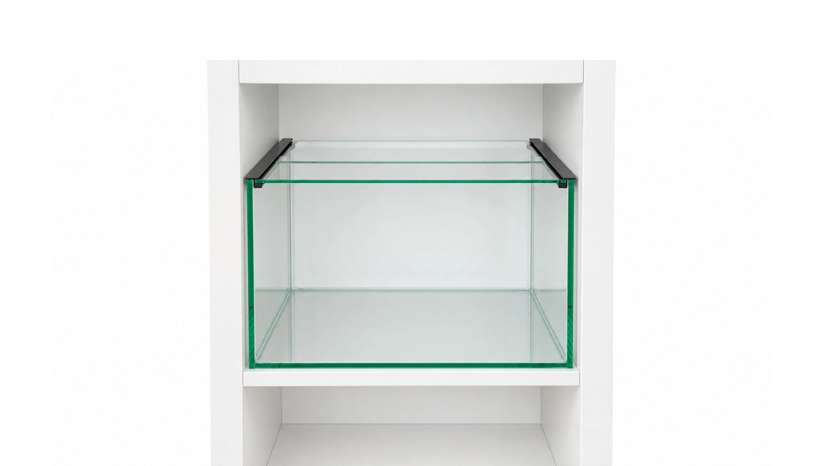 27 Liter Kallax Aquarium im Ikea Regal in Floatglas