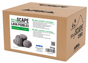 ARKA Lava Pebbles 200-300 mm – Natursteine für große Becken
