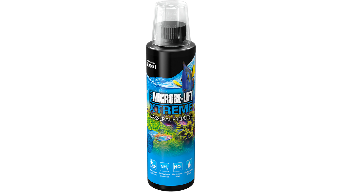 Microbe-Lift XTreme schützt Fische vor Ammonium und Nitrit