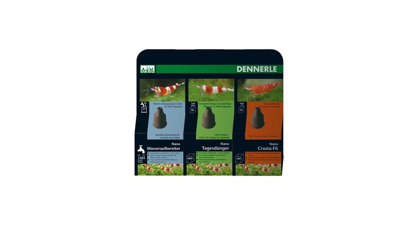 Dennerle Nano Pflegeset 3x15 ml