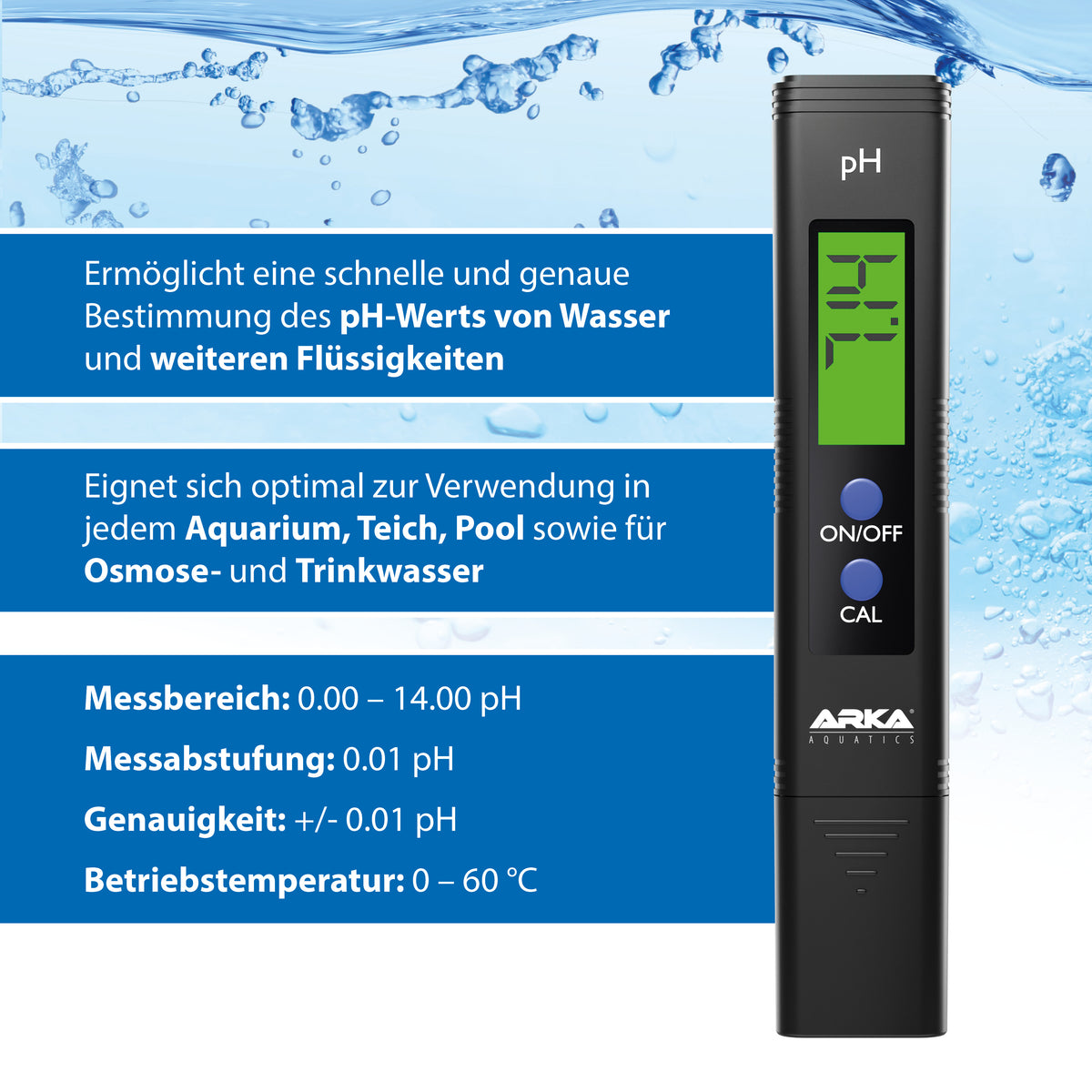 ARKA myAQUA pH-Messgerät