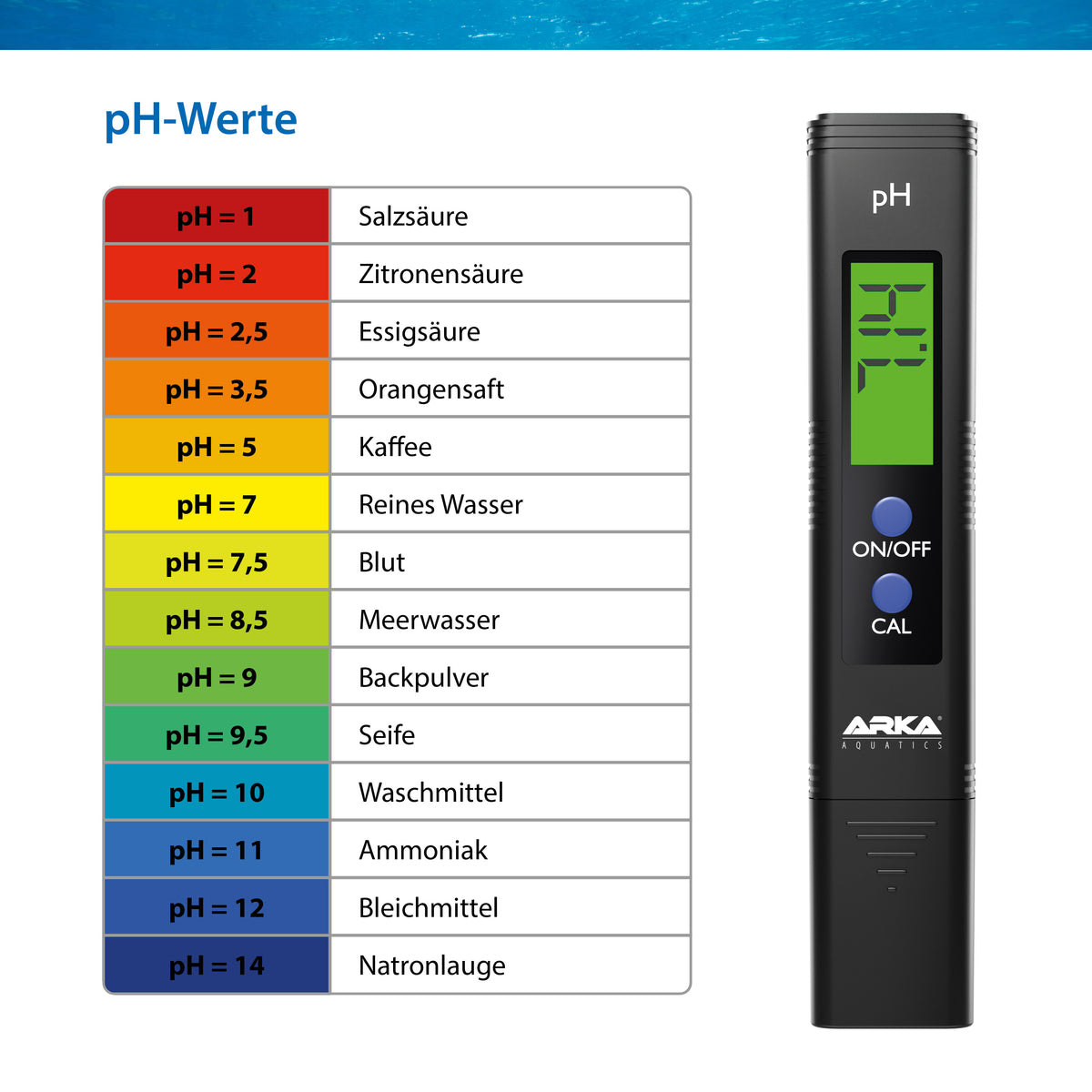 ARKA myAQUA pH-Messgerät
