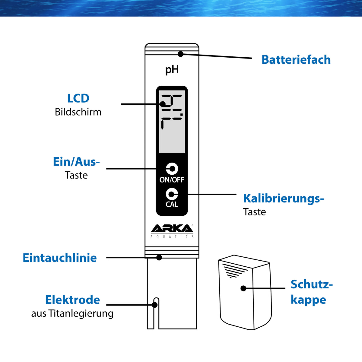 ARKA myAQUA pH-Messgerät