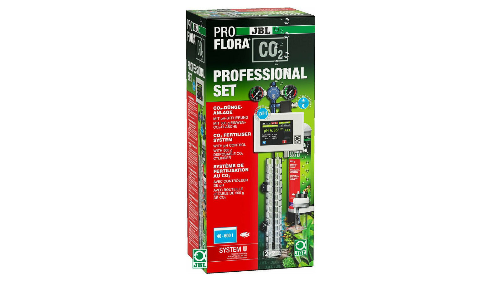 JBL PROFLORA CO2 PROFESSIONAL SET U - GarnelenTv-Shop

JBL ProFlora CO2 Set U Komplettset mit Einwegflasche

