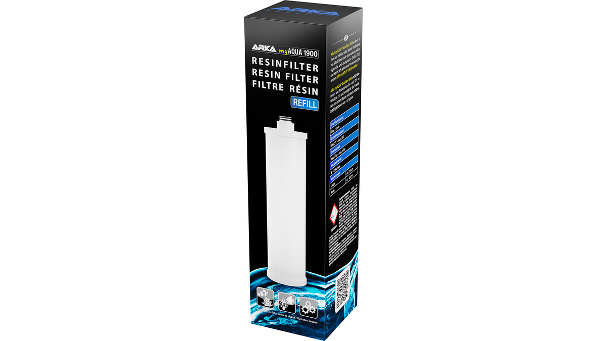 ARKA myAqua 1900 Resinfilter Refiller für Wasserreinigung