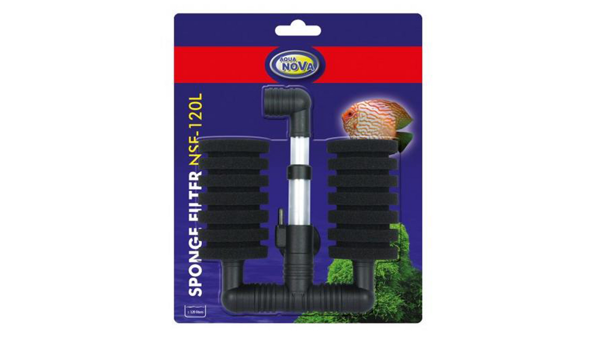 AquaNova - Luftheberfilter doppelter Bio-Schwammfilter bis 120l für Zuchtanlagen - GarnelenTv-Shop
AquaNova doppelter Bio-Schwammfilter für Aquarien bis 120L
