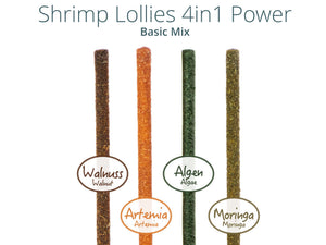 Shrimp Lollies BASIC MIX mit Algen und Artemia