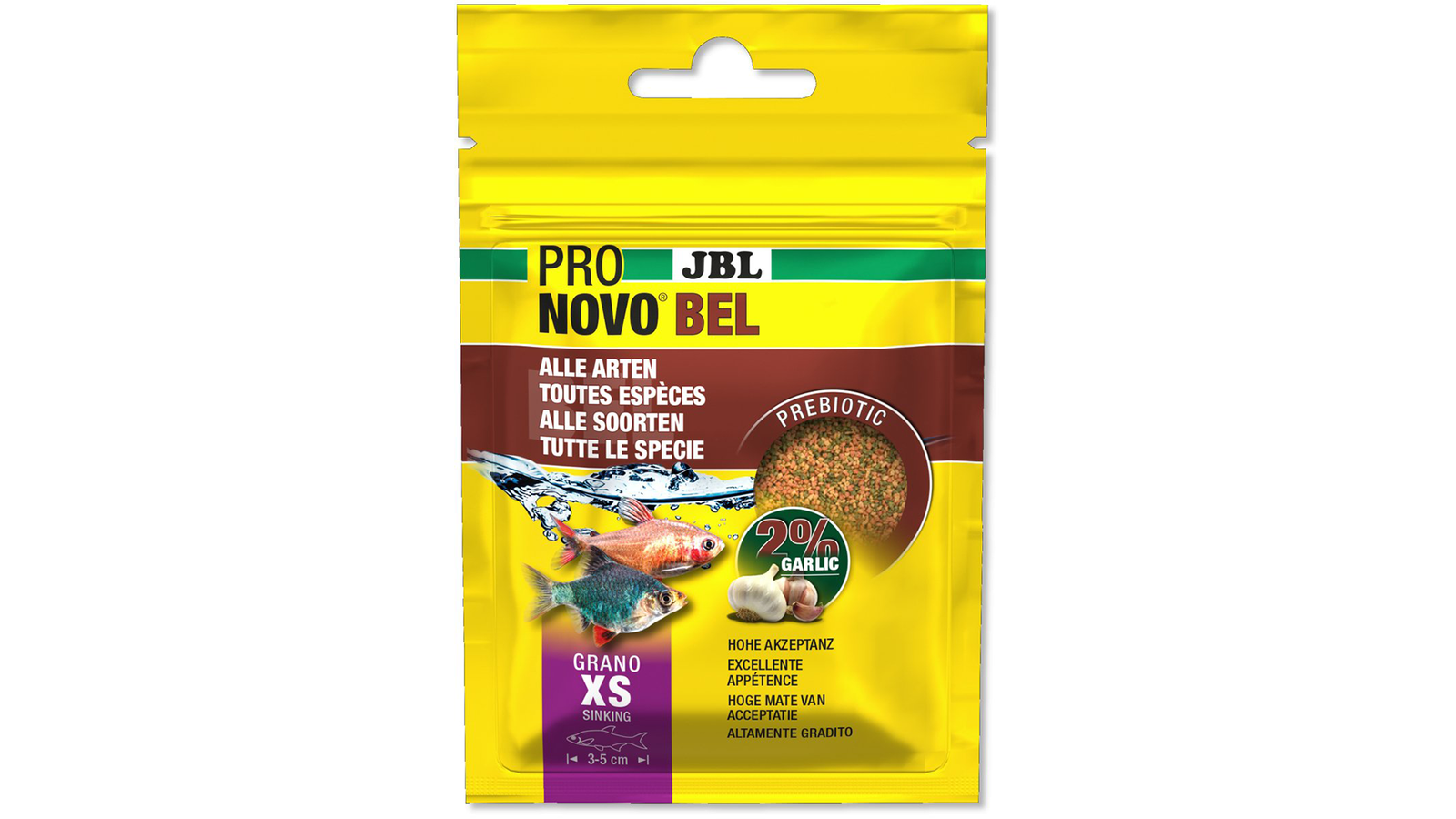 JBL PRONOVO BEL GRANO XS – Futtergranulat für Zierfische