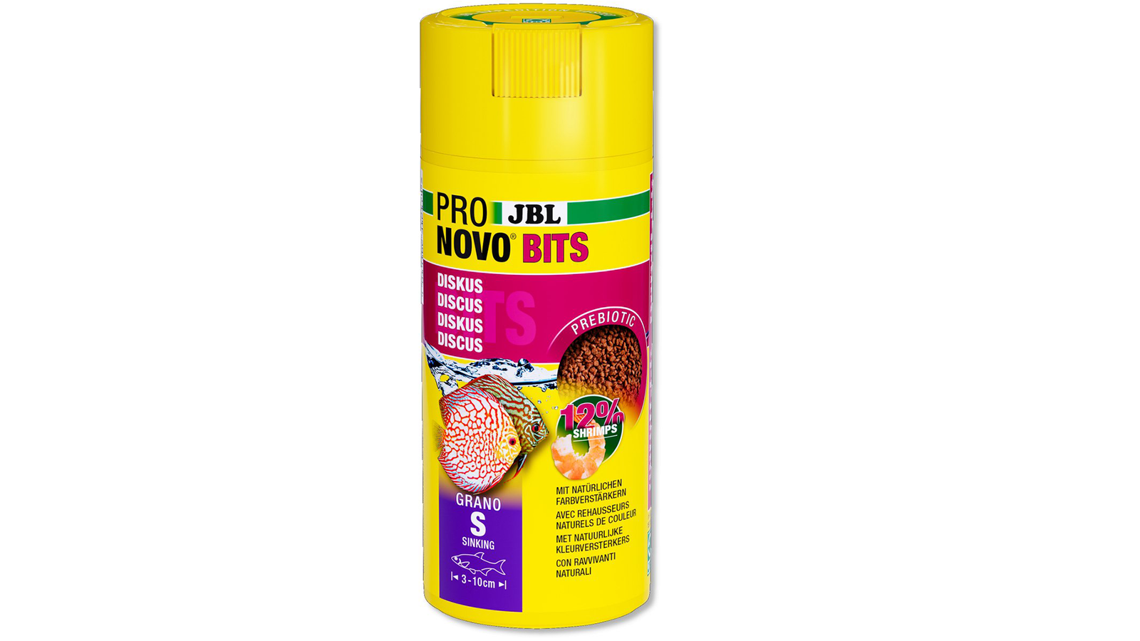 JBL PRONOVO BITS GRANO S Hauptfutter für Diskus und Cichliden