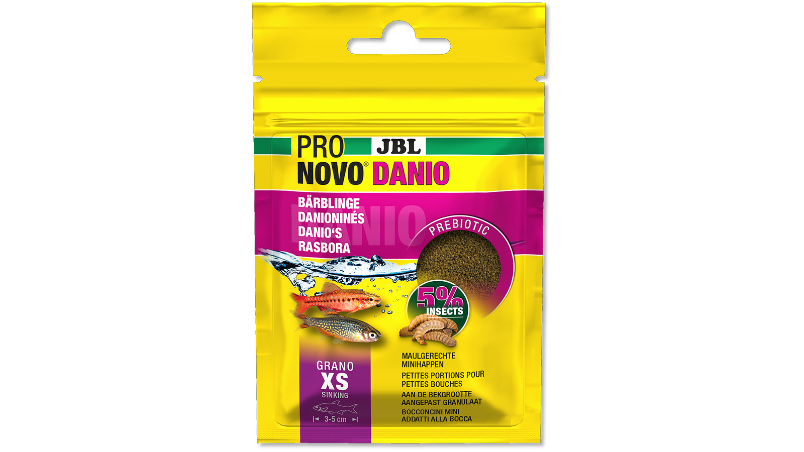 JBL PRONOVO DANIO GRANO XS Fischfutterdose