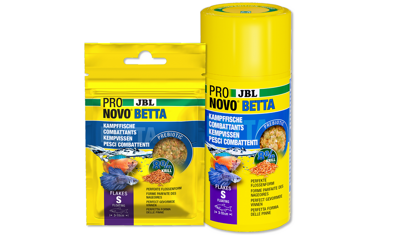 JBL PRONOVO BETTA FLAKES Fischfutterdose für Kampffische