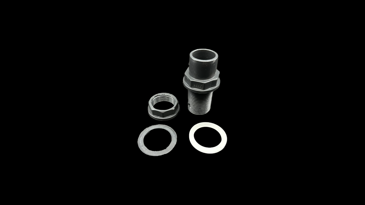 PVC 1" Tankdurchführung für Wassertanks Aquaristik