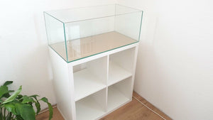 90l Kallax - Aquarium 76,5x39x30cm (LxTxH) für IKEA Kallax - GarnelenTv-Shop