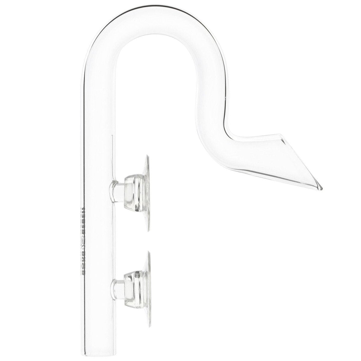 Aqua Rebell Glass Lily Pipe aus Borosilikatglas - eleganter Filterauslauf für Aquarien
