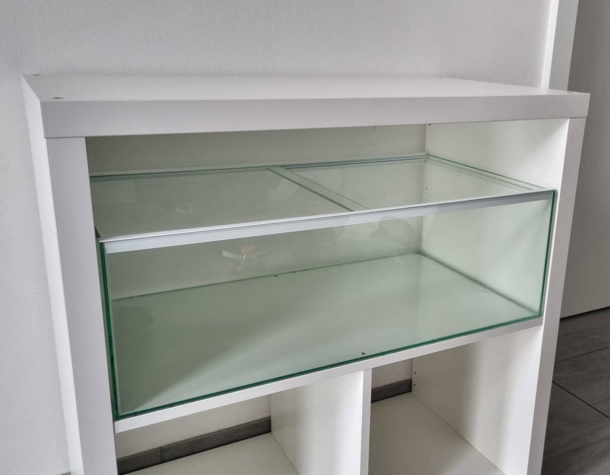 Hochwertiges Glasbecken 68x38x22cm