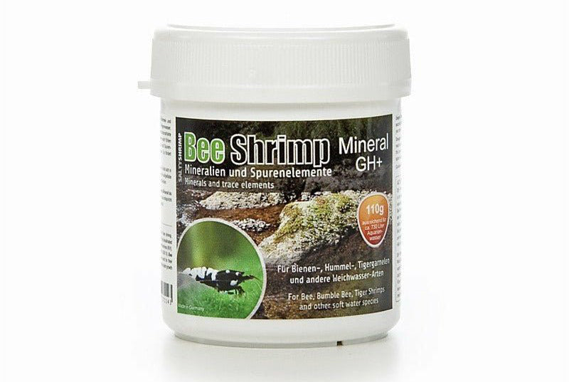 Bee Shrimp Mineral GH+, 110g - GarnelenTv-Shop

Bee Shrimp Mineral GH+ 110g - Mineralsalz für Bienengarnelen & Osmosewasser

