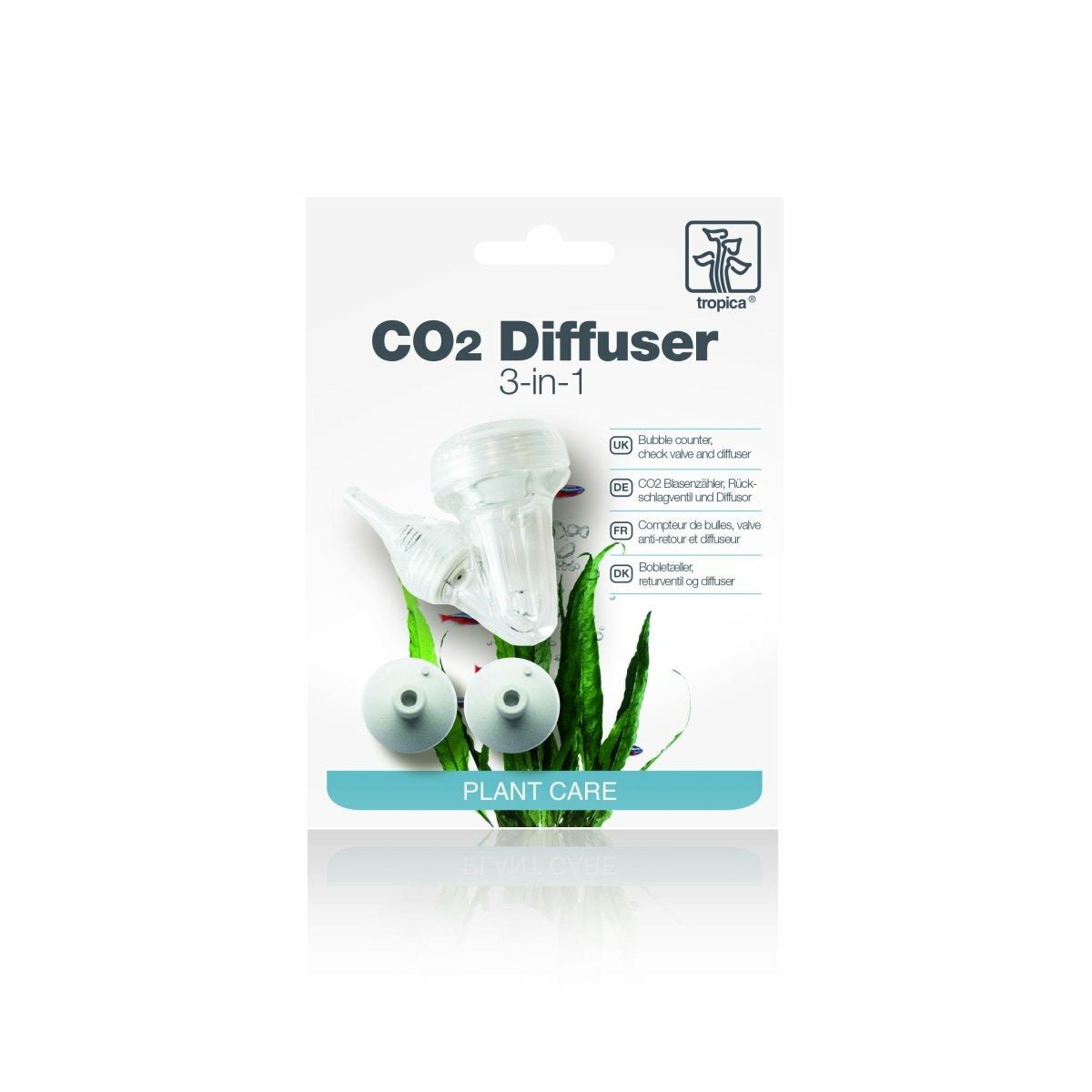 Keramischer CO2 Diffuser Tropica für präzise CO2-Dosierung