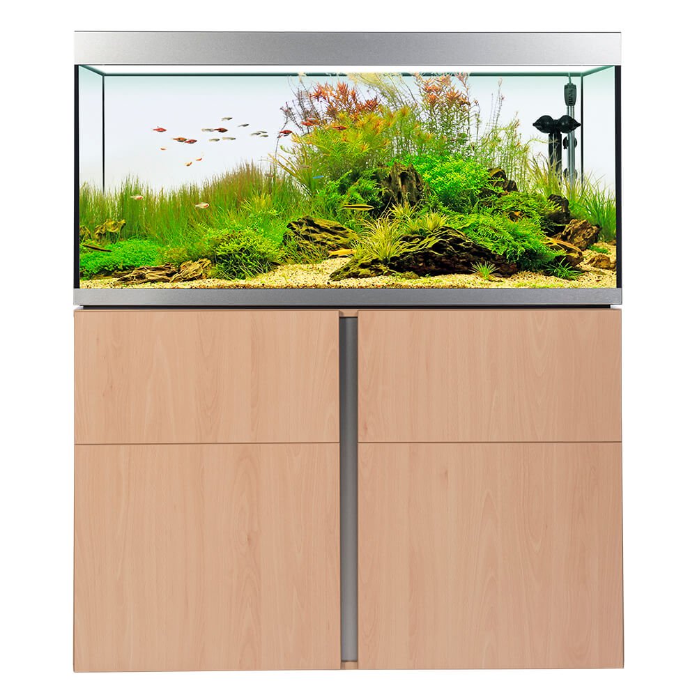 Fluval Siena Serie auf Holzunterschrank