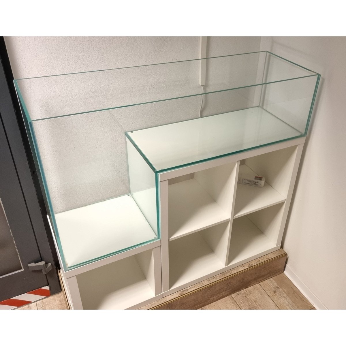 Aquarium 117,5x40x65,5/30cm DropOff 194l für IKEA Kallax - Versandkostenfrei!
