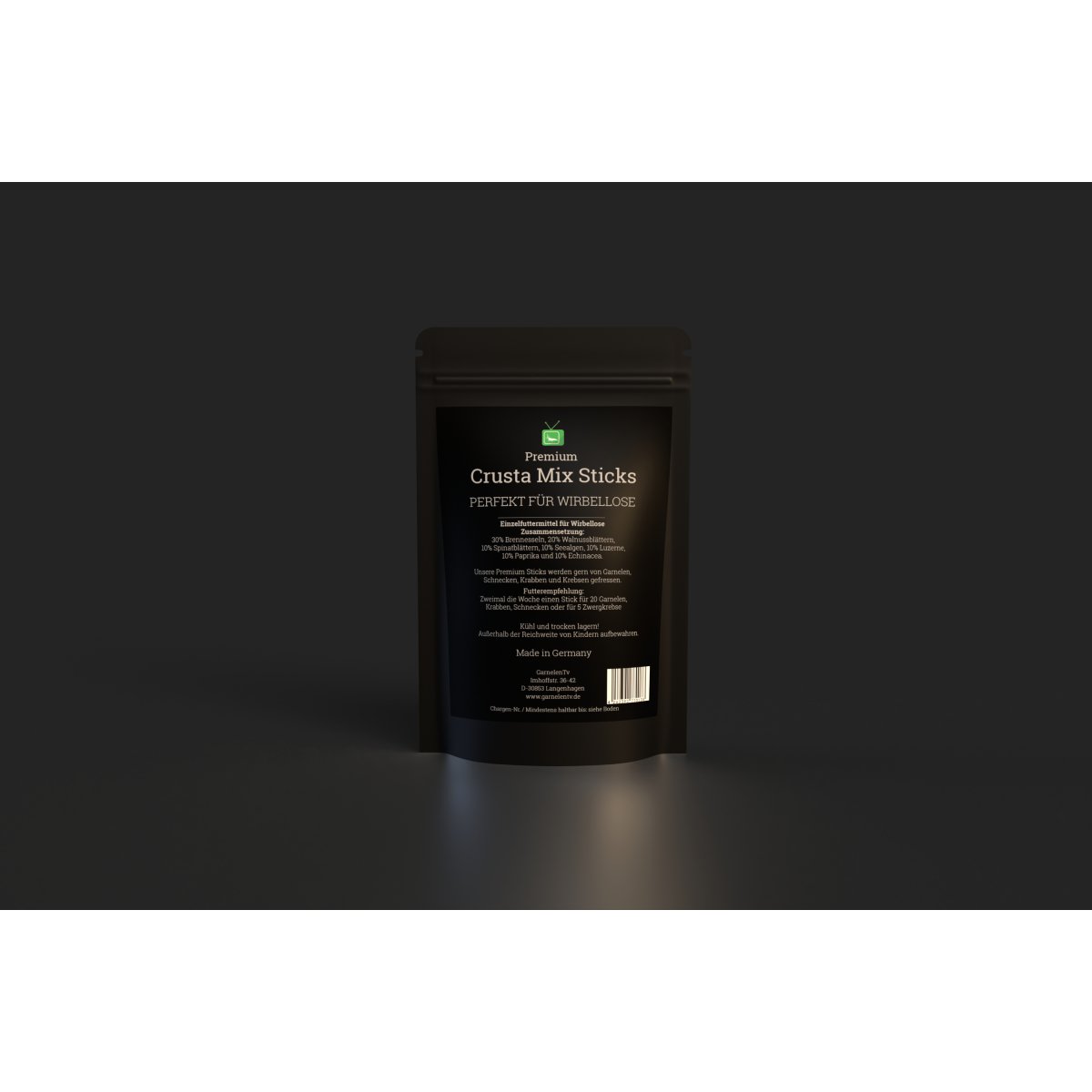 Premium Crusta Mix Sticks - GarnelenTv-Shop

Crusta Sticks in der Verpackung

