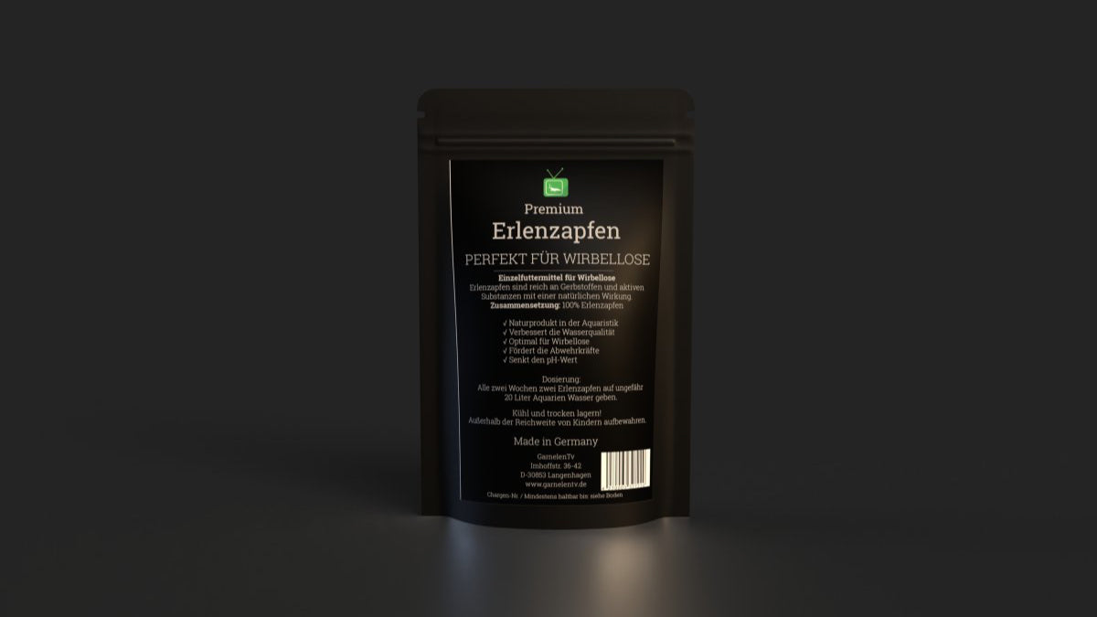 60 Stück Erlenzapfen – Garnelenfreundliches Naturprodukt