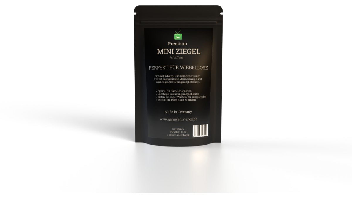Premium Mini Ziegel "Terra" - GarnelenTv-Shop