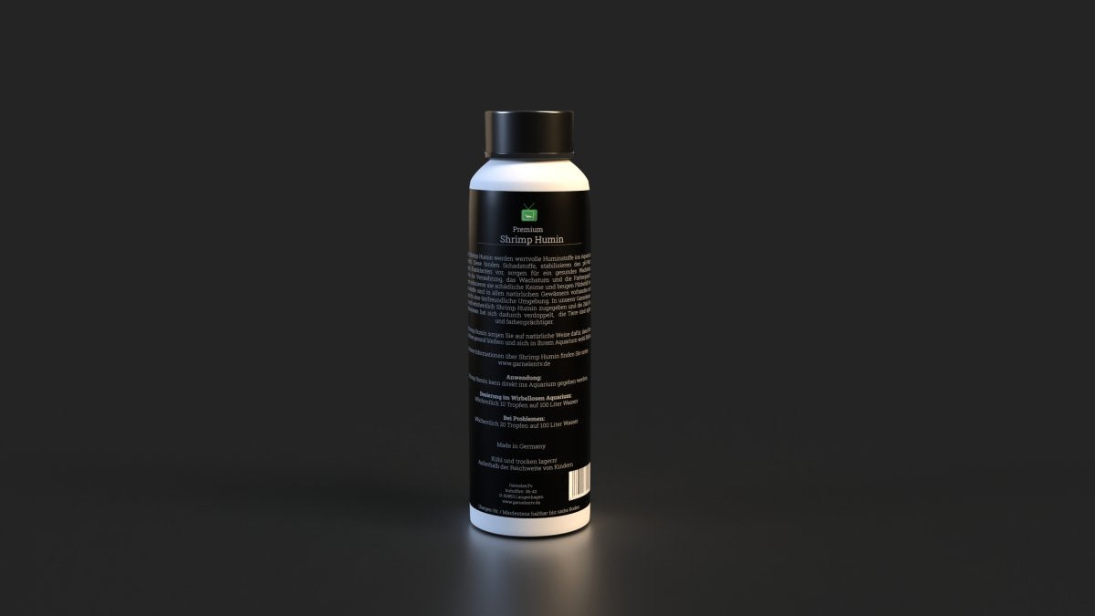 Premium Shrimp Humin 250 ml | Huminstoffe für Zwerggarnelen | Made in Germany - GarnelenTv-Shop