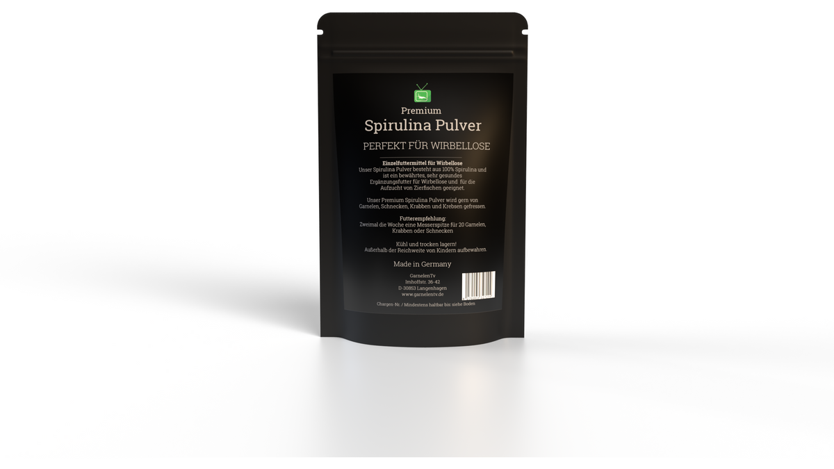 Verpackung des Spirulinapulvers