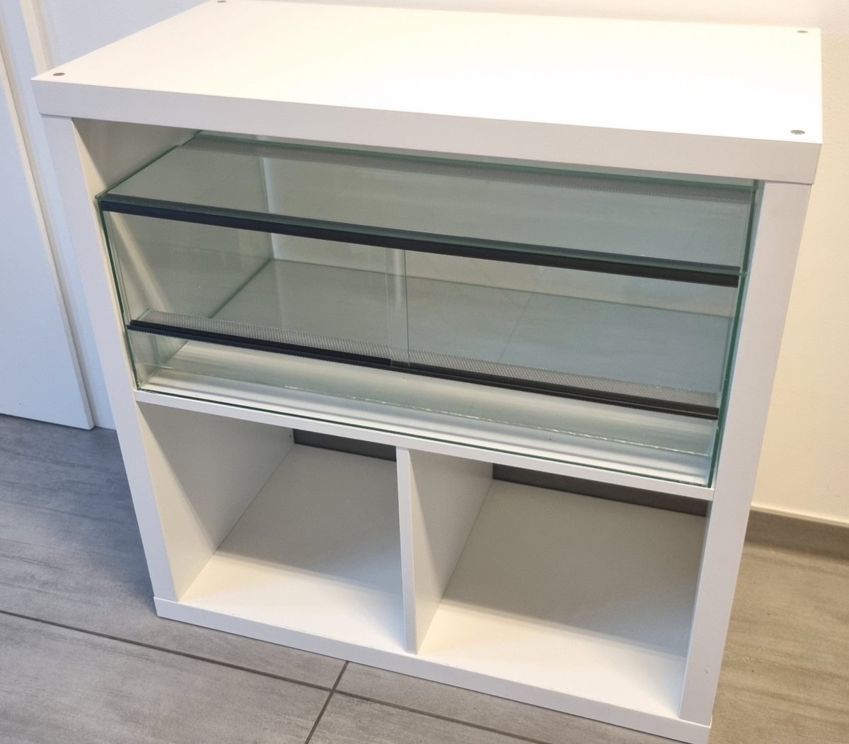Terrarium 68x38x25cm (LxTxH) für IKEA Kallax - GarnelenTv-Shop

Terrarium für IKEA Kallax
