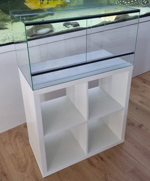 Terrarium 76,5x39x40cm (LxTxH) für IKEA Kallax - GarnelenTv-Shop

Stabiler Terrarium Aufbau
