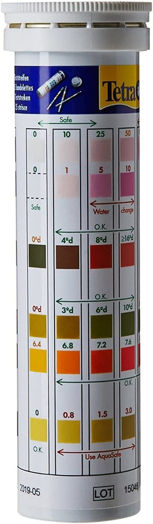 Wassertest - Tetra Test 6 in 1 - GarnelenTv-Shop

Teststreifen für Aquarienwasseranalyse

